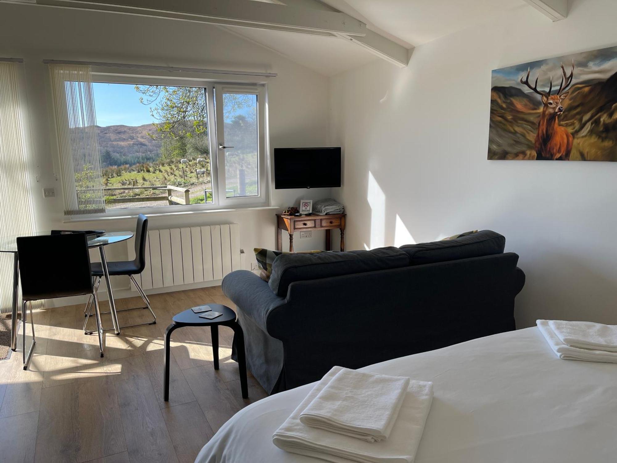 Spacious Lodge With King Sized Bed Inveraray Luaran gambar
