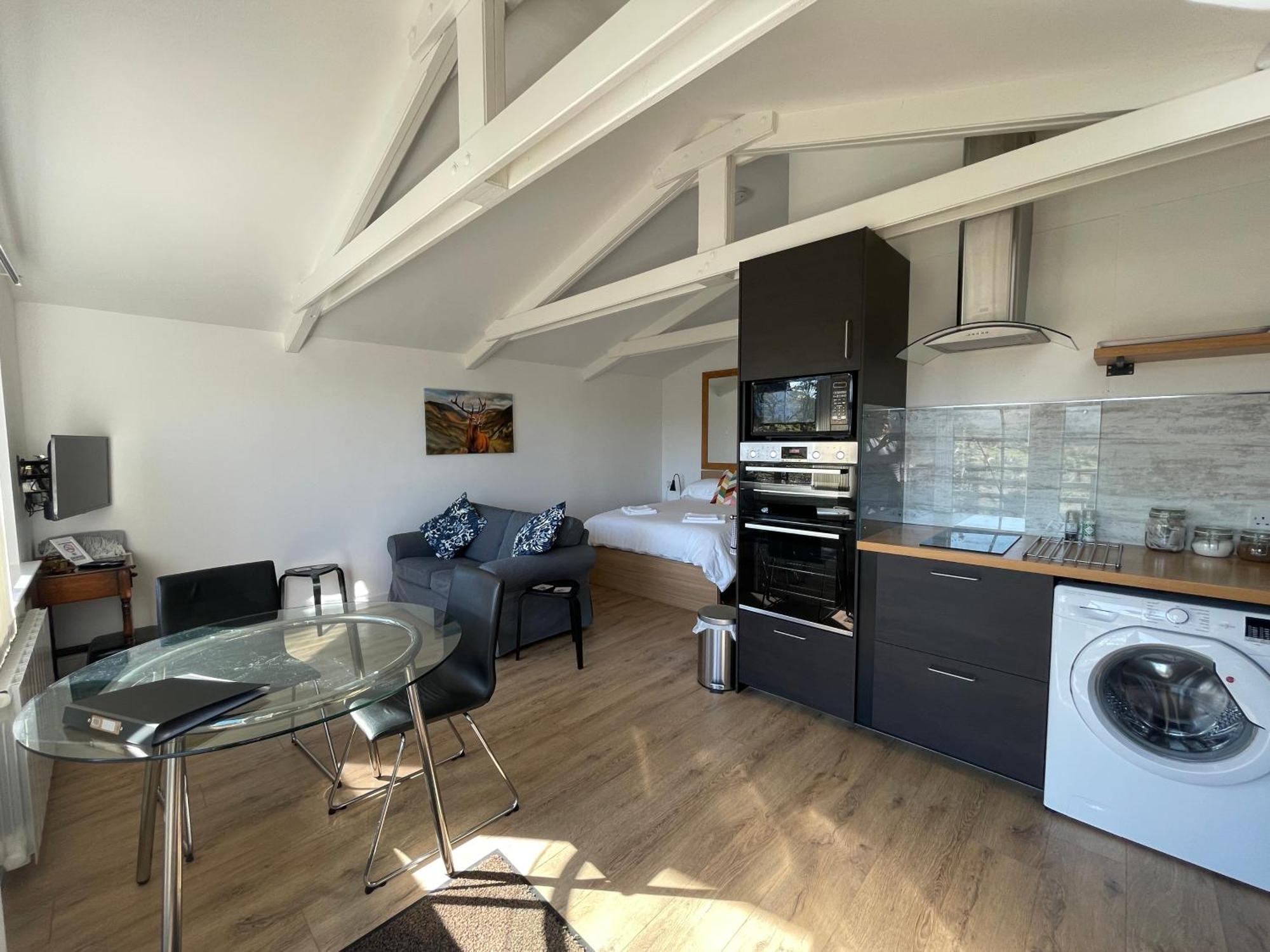 Spacious Lodge With King Sized Bed Inveraray Luaran gambar